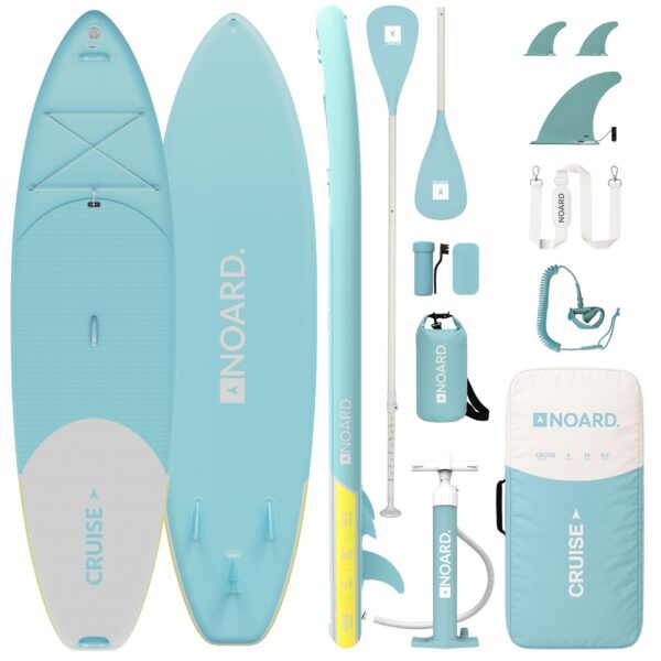 NOARD SUP Board aufblasbar Double-Layer-Dropstitch 326 cm bis 140 kg