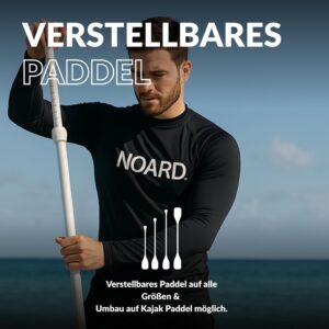 NOARD SUP Board aufblasbar Double-Layer-Dropstitch 326 cm bis 140 kg - Image 8