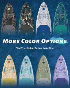 iTAOSTAR A02A 35" Extra Wide Paddle Board, Stand Up Paddle Board with Seat, Stable Wide Inflatable Paddle Boards for Adults/Family/Youth of All Skill Levels - Image 8