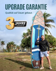ZLX Stand Up Paddling Board 350x89cm,SUP Board Set,Stand Up Paddle mit Einzigartige Mittelfinne,Rutschfester Deckpad,Standup Paddle Board 250kg Tragkraft,für Erwachsene,Anfänger,alle Könnensstufen - Image 2